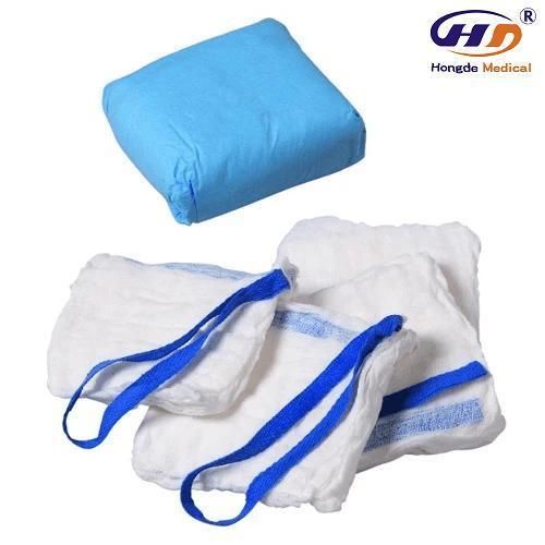 Jr634 Abdominal Pad Medical 100% Cotton Gauze Lap Sponge