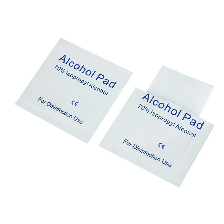 Alcohol Pads Factory Outlet CE 70% Isopropyl Alcohol Pads