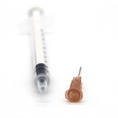 1ml Disposable Syringe Luer Slip with Needle Manufacture with FDA 510K CE&ISO Improved for Vaccine in Stock and Fast Delivery 0.5ml 0.1ml 2ml