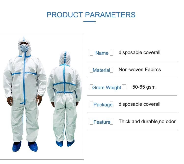 Disposable Protective Level 4 CE FDA Approved Overall Gown