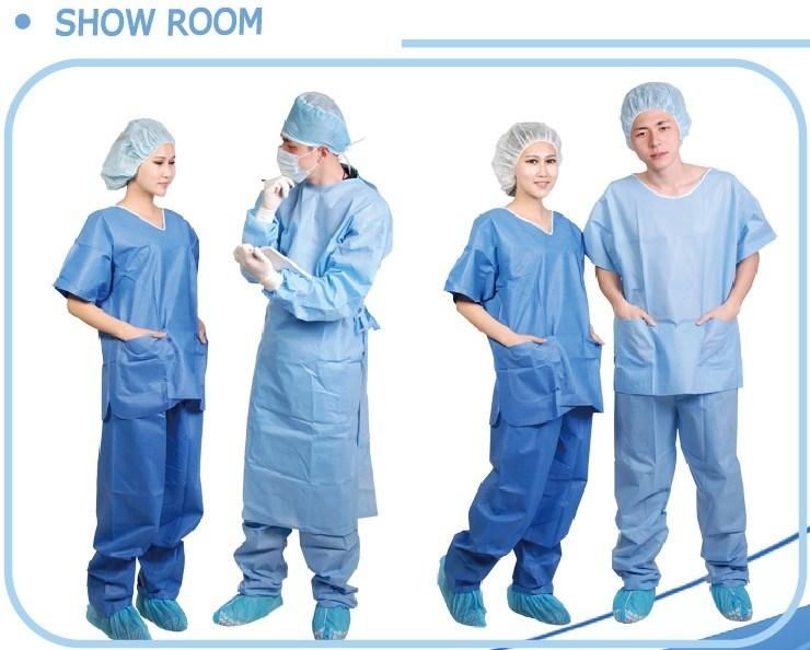 Multi-Color Surgical Gown General Disposable Isolation Gown for Hospital