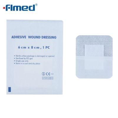 Medical Supply Non-Woven Adhesive Wound Dressing