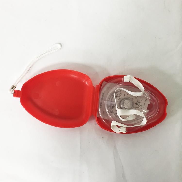 First Aid Cardiopulmonary Resuscitation Oral Emergency CPR Face Shield with Label Label CPR Mask CPR Pocket Mask