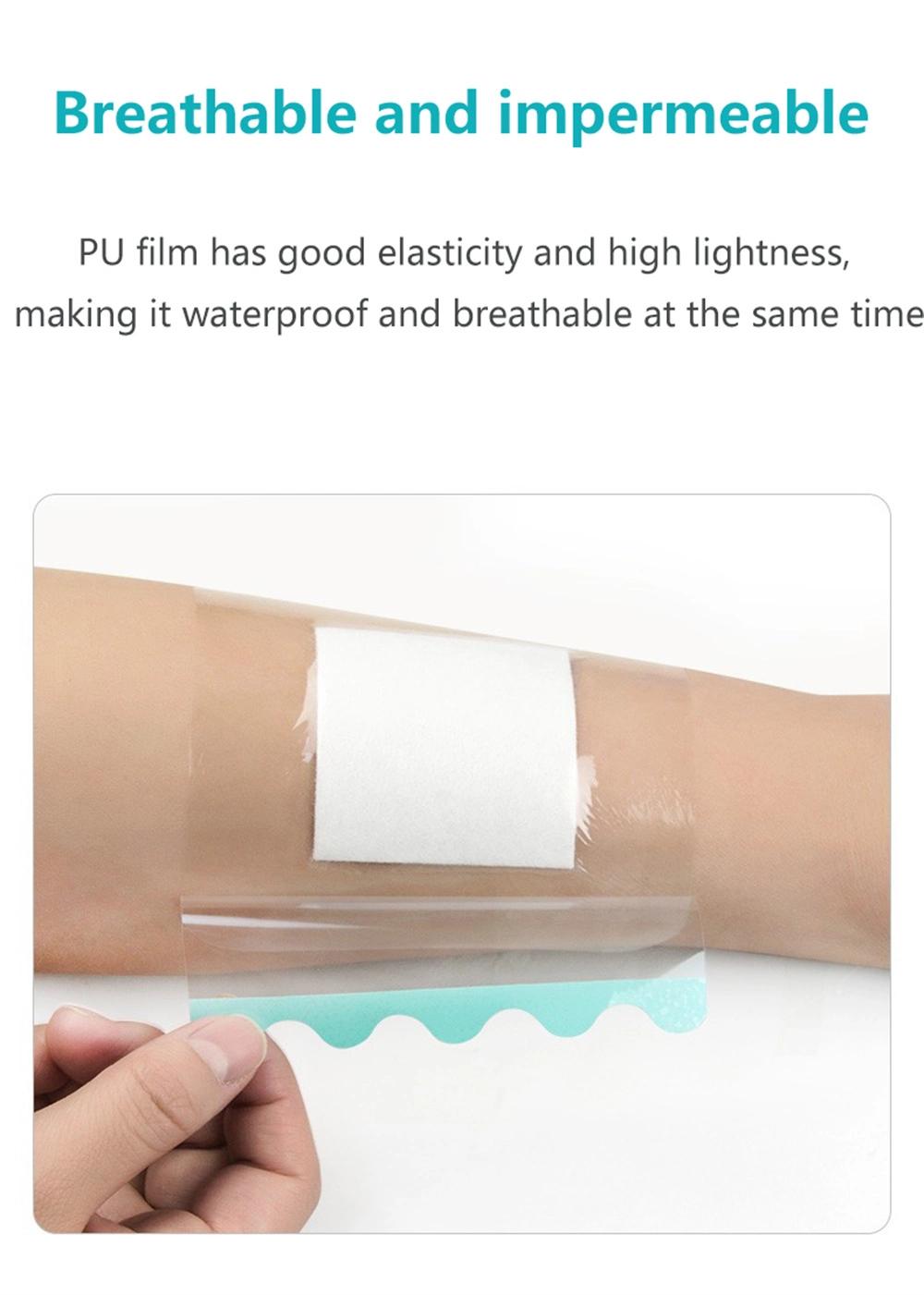 Transparent Film Dressing Adhesive Wound Cover Bandage Tape Waterproof Wound Seal for Swimming