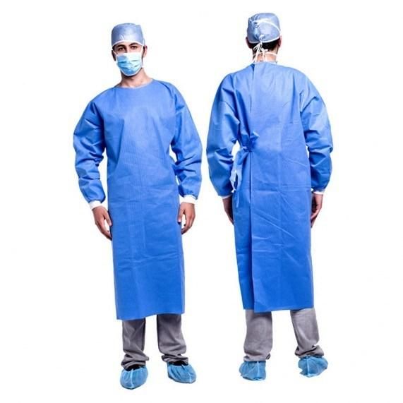 Anti-Bacteria Non Woven Fabrics Sterile Disposable Surgical Gown