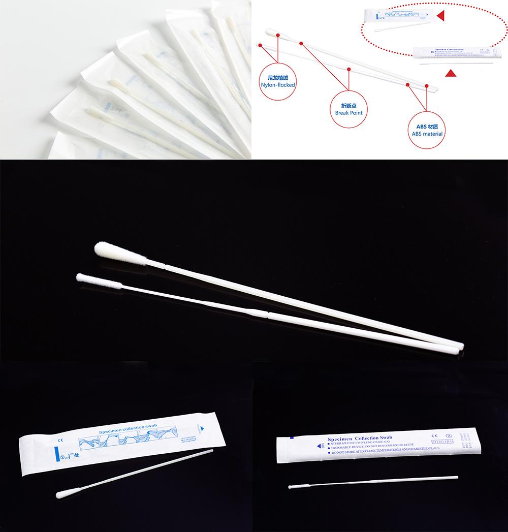 FDA CE Approved DNA Rna Test Kit Inactivated Inactivation Nasal Transport Medium Vtm Disposable Specimen Collection Virus Sampling Tube