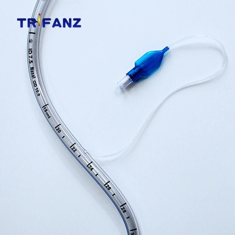 Dispossable Sterile Surgical Nasal Preformed Endotracheal Tubes with Cuff