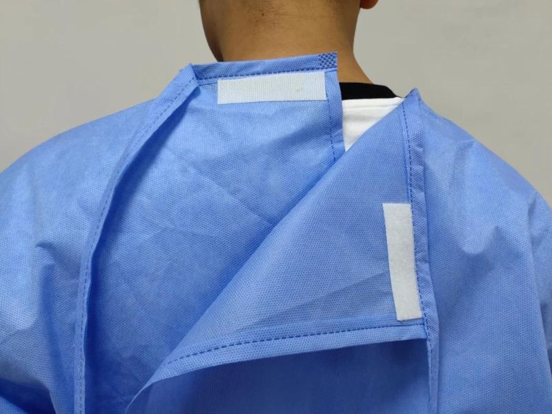 SMS Fabric Disposable Surgical Gowns with Test Report