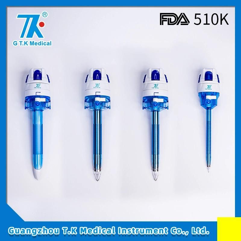 5mm Optical Trocar for Laparoscopic Fenestration and Drainage of Hepatic Cyst