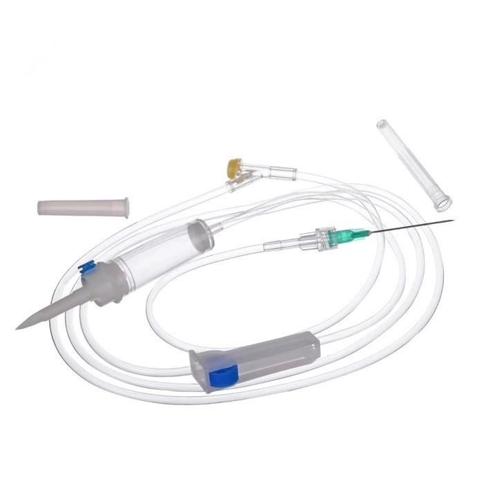 Supply Disposable Infusion Set with Needle with CE and ISO