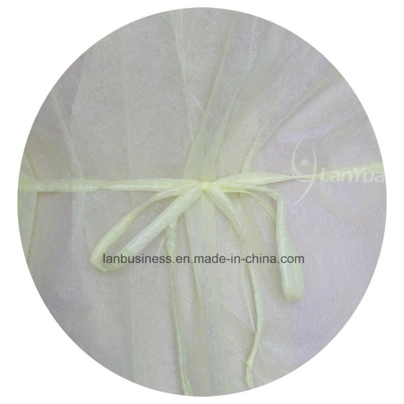 Ly Nonwoven Disposable Surgical Gown with Elastic Cuffs