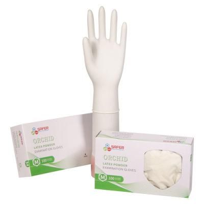 Glove Latex Medical Box with OEM Powder Disposable with Cheap Price