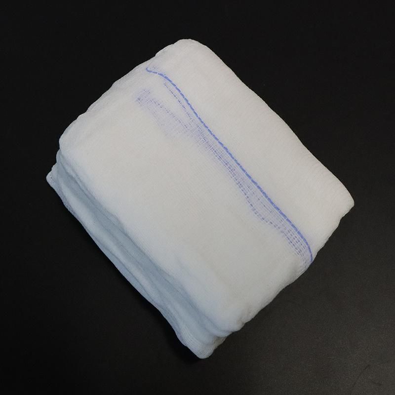 Bluenjoy Hot Selling Cotton Gauze Surgical Lap Sponge for Hospital