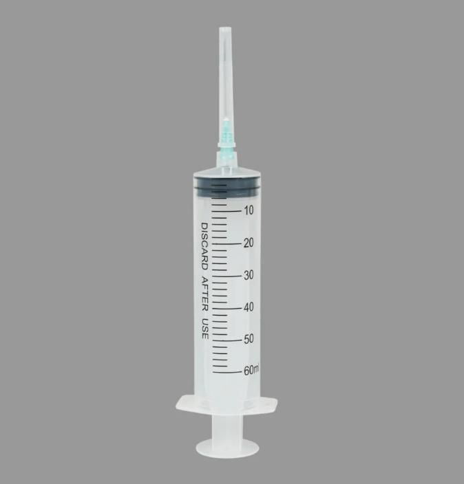 Plastic Sterile Disposable Syringe 1ml 2ml 3ml 5ml 10ml 20ml 30ml 60ml 100ml with CE & ISO Certificate