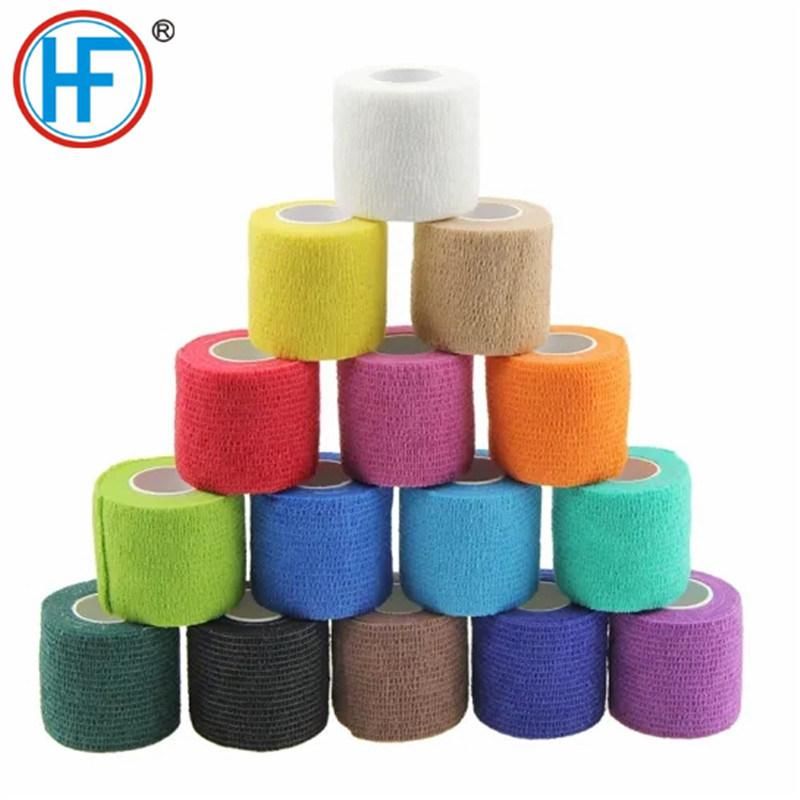 24 Pack Self Adherent Cohesive Wrap Bandages, First Aid Tape, Elastic Self Adhesive Tape, Athletic Bandage