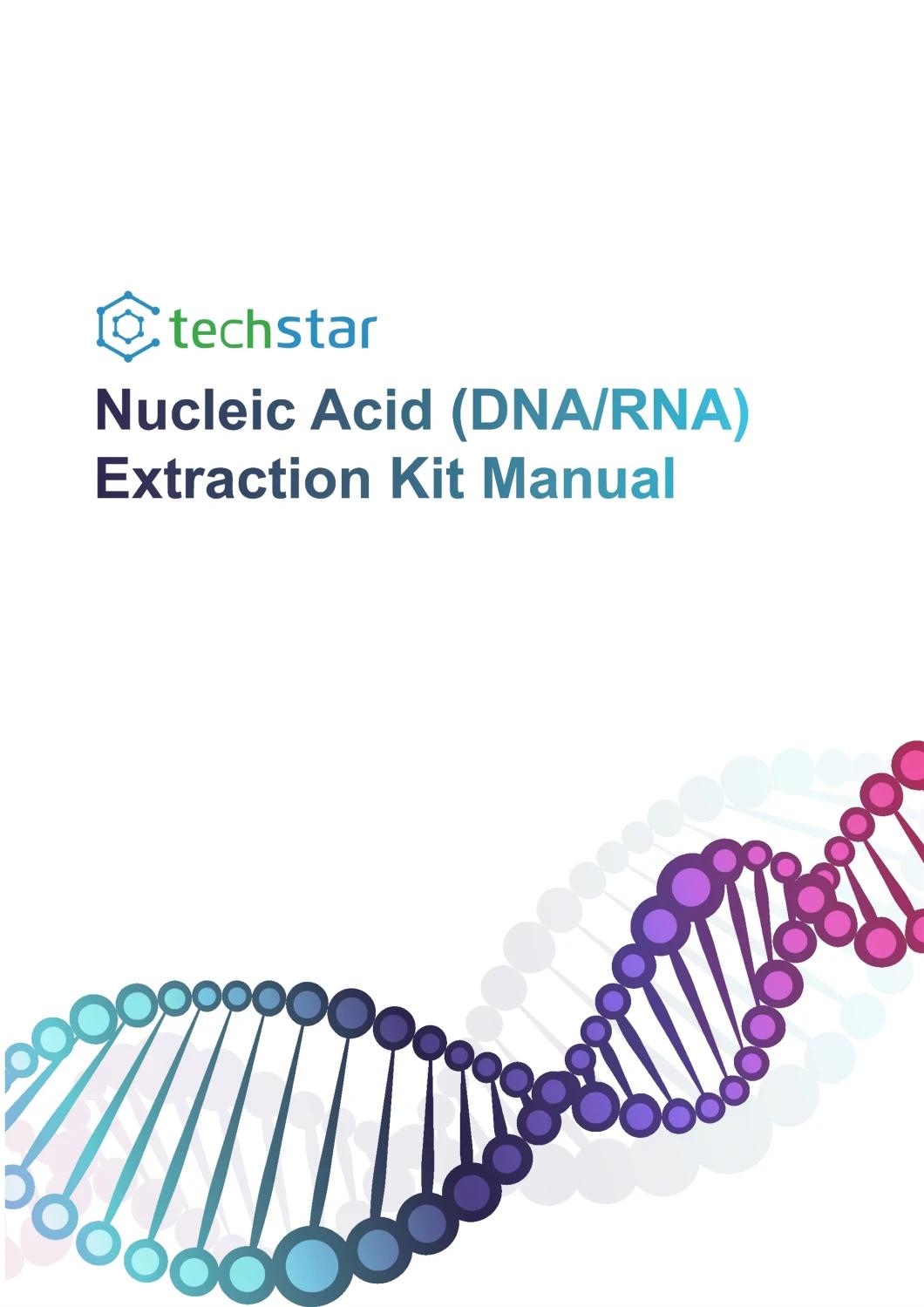 Techstar PCR Test Kit Disposable Virus Nucleic Acid Extraction for Sampling Tests