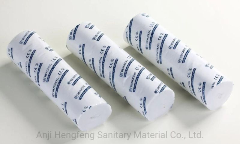 Polyester, Cotton, Viscose Provide Latex-Free Orthopedic Bandage Cast Padding with Protection to Delicate and Traumatized Skin