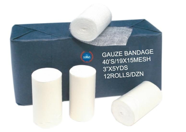 Disposable Medical Consumable Surgical 100% Cotton Absorbent Jumbo Gauze Pillow Roll (0.65MX100M)