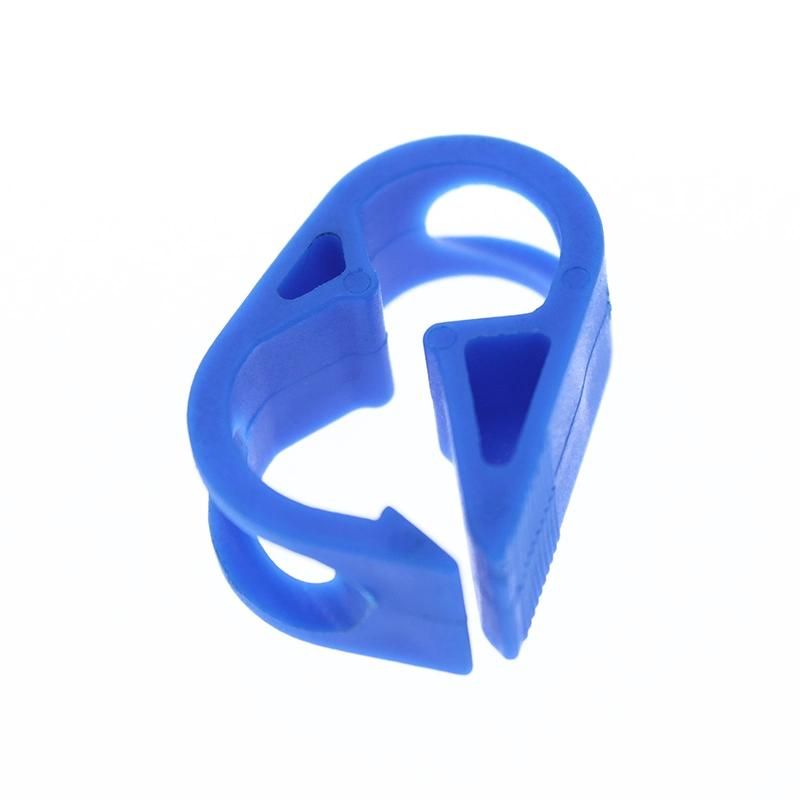 OEM & ODM White/Blue/ Plastic Medical Tube Clamps