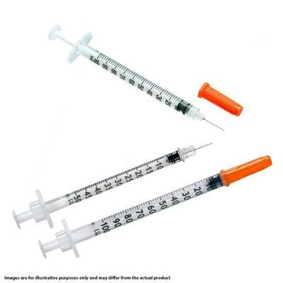 Qinkai Medical Top Quality Disposable Insulin Syringe 1&0.5&0.3ml with CE