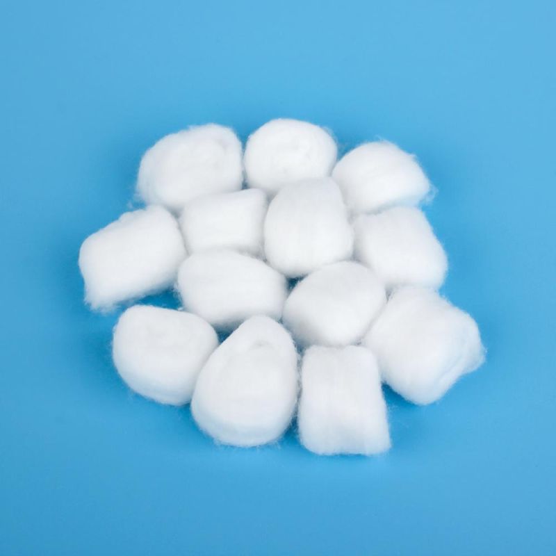 Best Selling Medical Disposable Absorbent White Cotton Wool Balls