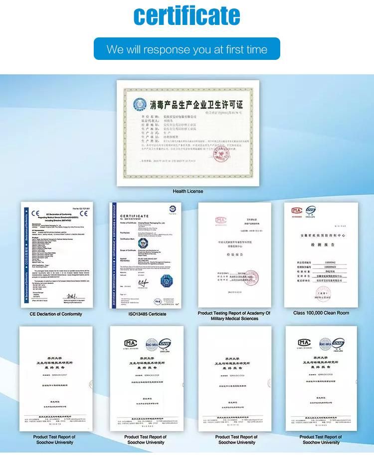 Eo Ethylene Oxide Chemical Sterilization Indicator Strip