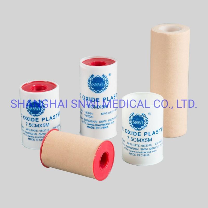 Hot Disposable Medical Surgical Zinc Oxide Adhesive Plaster for Hospital Use