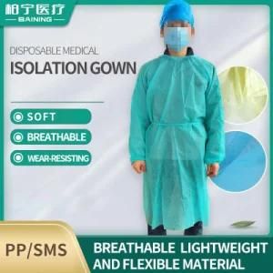 Disposable Protective SMS Surgical Gown Ultrasonic Surgical Gown Disposable Gown