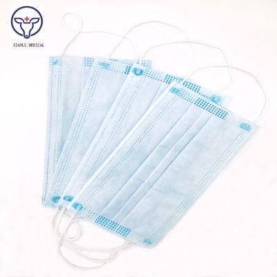 Disposable Medical 3 Ply Non Woven Mask Surgical Disposable Face Masks