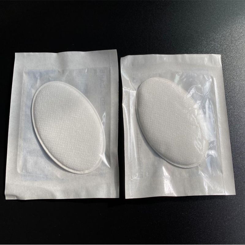 Super Absorbent 100% Cotton Non-Woven Fabric Eye Pad