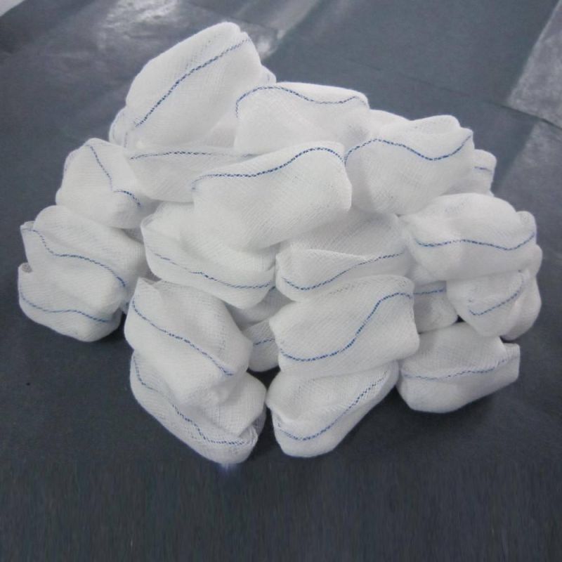 High Absorbent 100 % Cotton Medical Gauze Ball