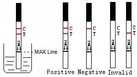 Self Diagnostic Human Being Use H. Pylori Test Kit Device