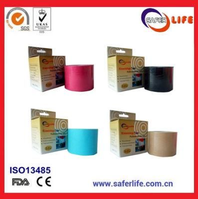 Hot Sale Fashion 5cm*5m Colored Sports Kinesiology Therapy Tape