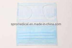 Non Sterile Type Iir Spro Medical EU Doc CE 3 Ply Non-Woven Disposable Protective Surgical Ear Loop Face Mask