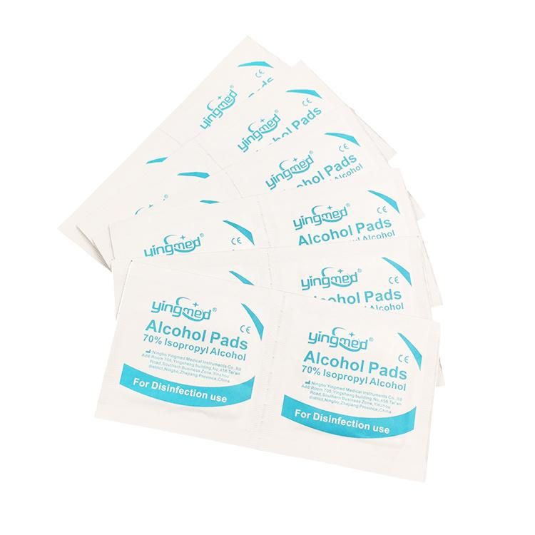 Hot-Selling Medical Non-Woven Alcohol Prep Pad Alcohol Swabs