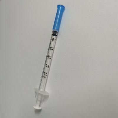 China Disposable Vaccine Syringe 0.5ml Vaccinator Syringe Syringe Vaccine