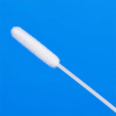 Factory Direct Sale Nasopharyngeal Nylon Flocked Swab Sample Collection Cotton Swab