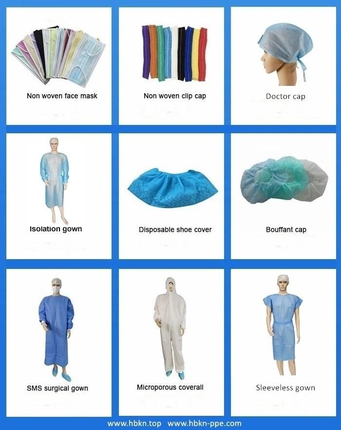 3-Ply Blue Surgical Disposable Face Mask ASTM Level 2 98% Pfe Medical Grade Procedure Face Mask with CE ISO 13485 FDA