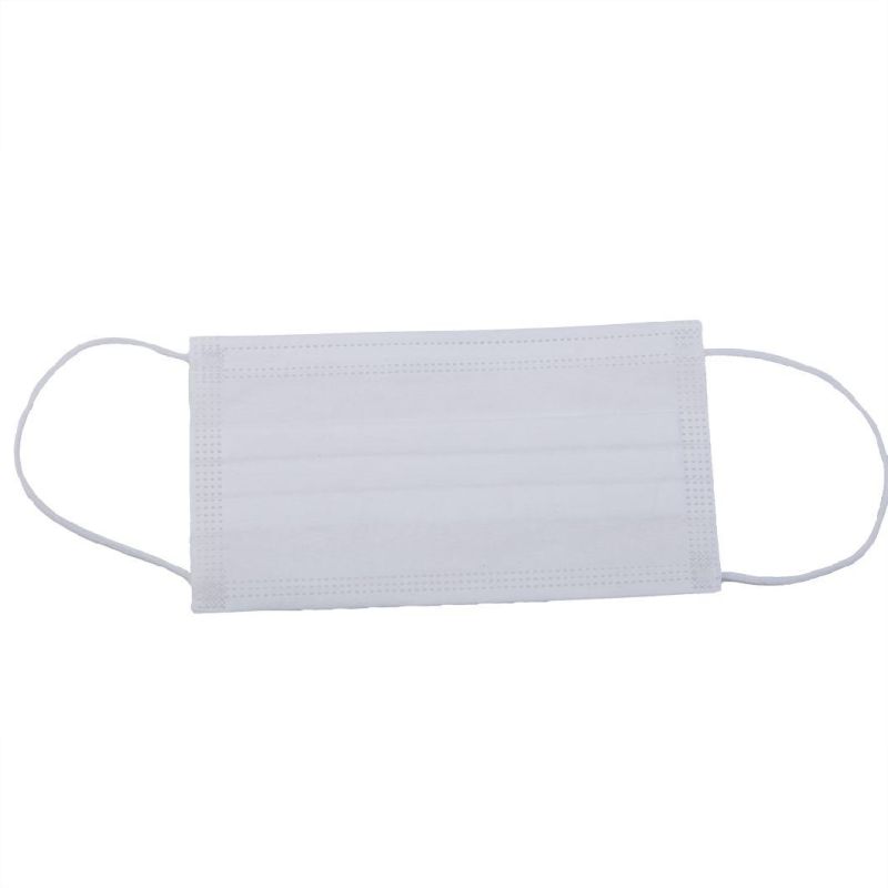 Qualified Product 3 Ply Medical Face Mask with Round Elastic Ear-Loop