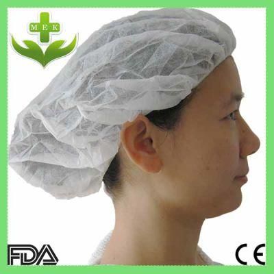 Disposable Non Woven Nurse Cap/Bouffant Cap/Round Cap