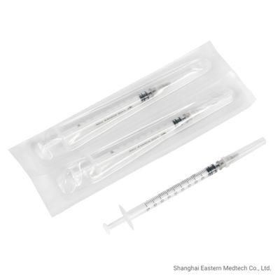 Hot Sale Disposable Vaccine Syringe with Needle 25gx1