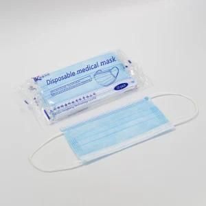 Stock! Disposable 3-Layer Surgical Face Mask Non-Woven Face Mask 3ply Medical Protective Mask