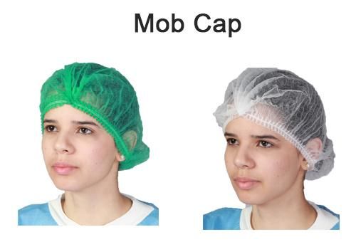 Disposable Non Woven Strip Bouffant Head Cover Hair Clip Cap