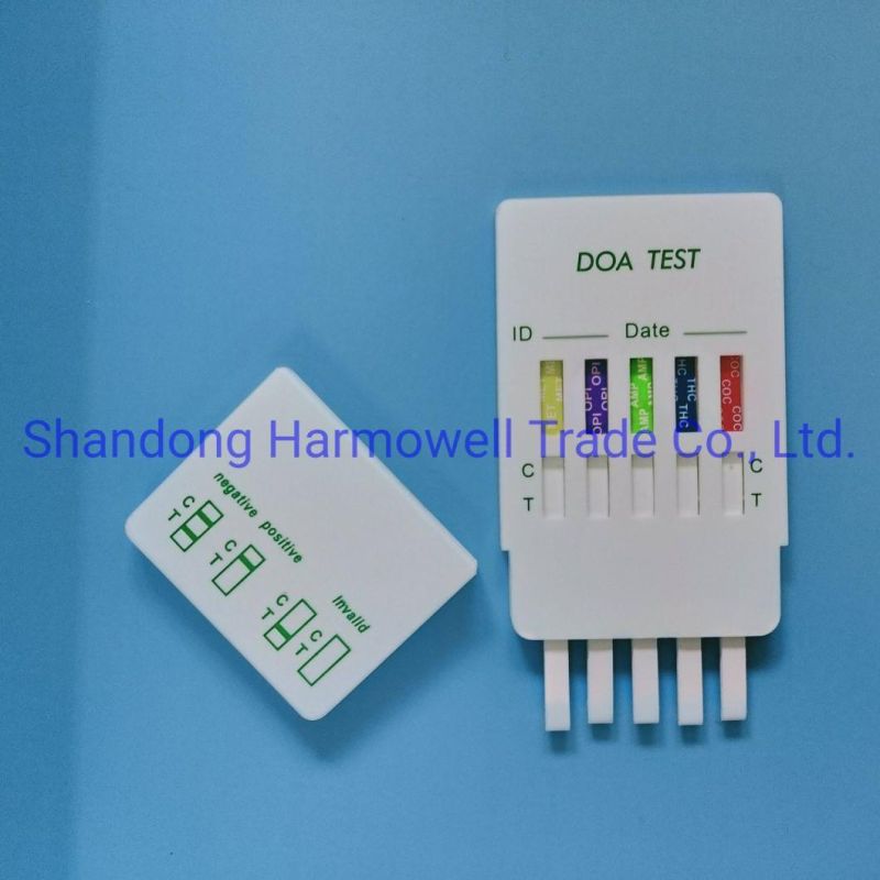 High Sensitivity Disposable Drug of Abuse Tests with CE and FDA Certificate Cassette