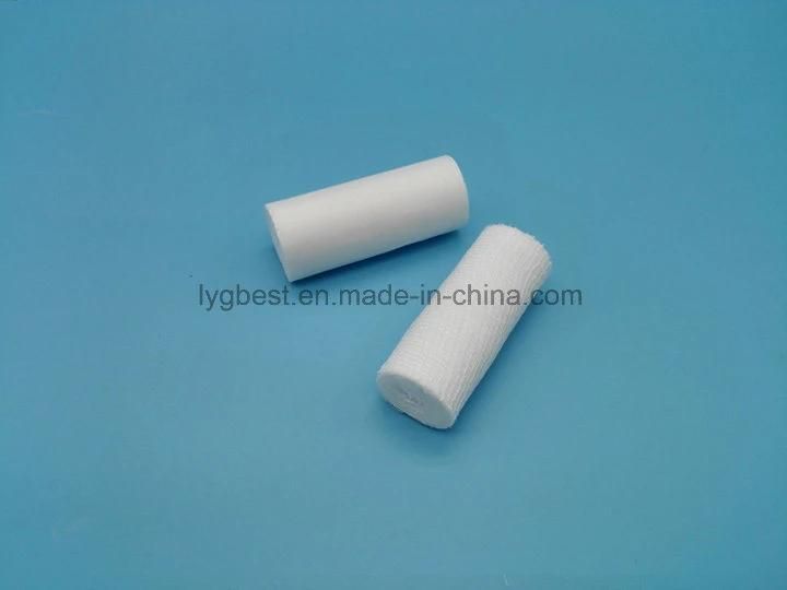 100% Disposable Medical Supply Gauze Bandage Roll for Hospital Use Medical Care