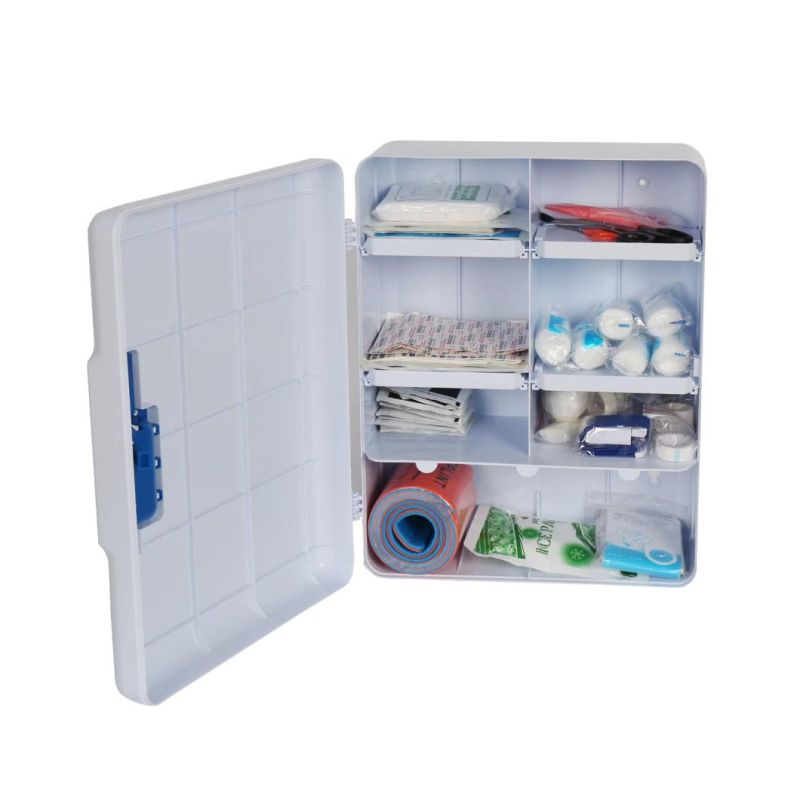 100 People Compartment Wall Mount Standard Emergency First Aid Kit