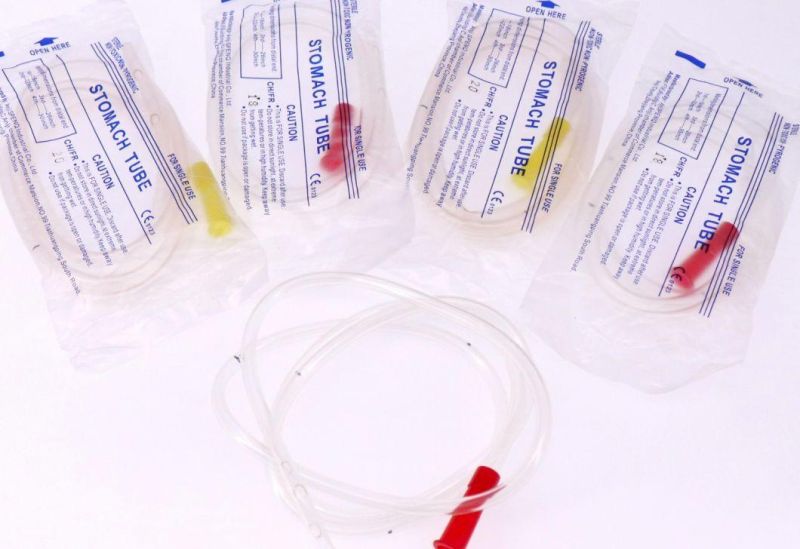 Medical Disposable Stomach Tube Feeding Catheter Tube PVC Tube