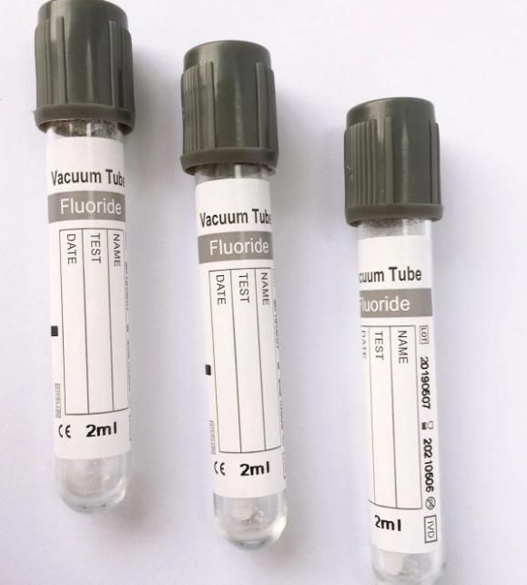 Vacuum Blood Collection Tube Glucose Tube with CE & ISO 13485