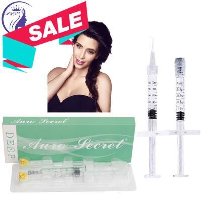 Hot Selling 10ml 20ml Hyaluronic Acid Injectable Deep Dermal Fillers Lip Lift