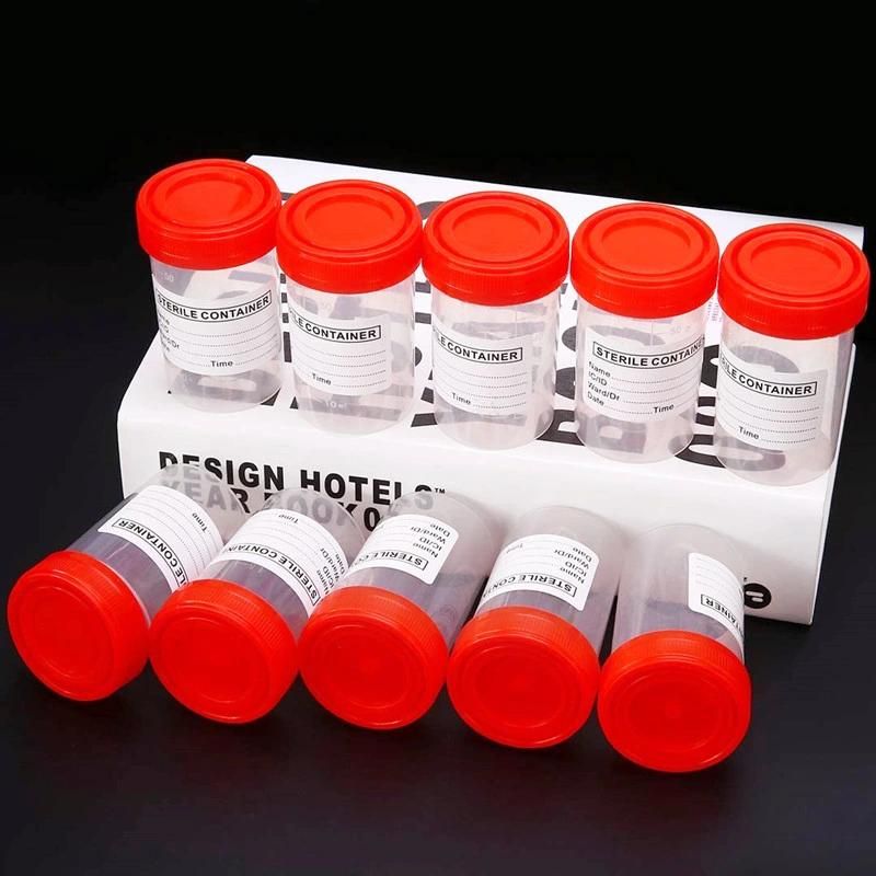 High Quality Disposable Sterile Sample Container Urine Stool Cups